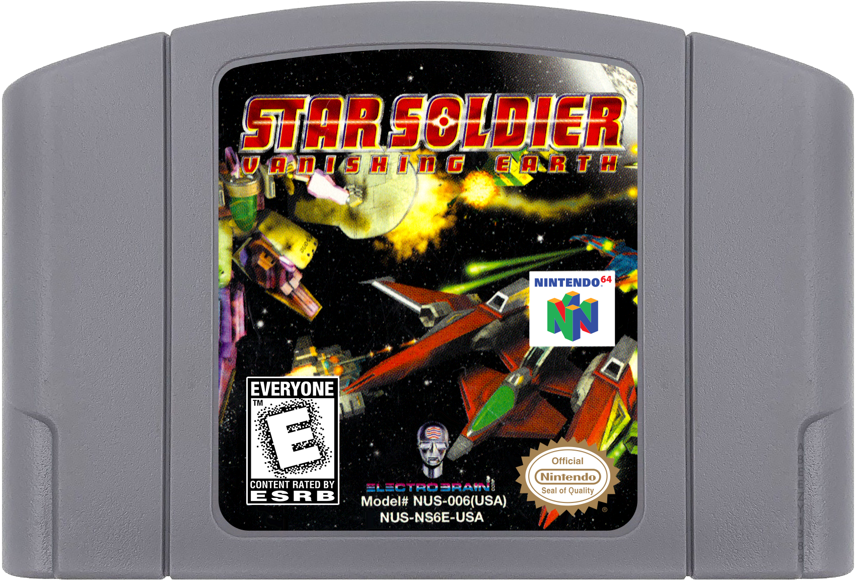 Star Soldier Vanishing Earth media 8 for Nintendo 64